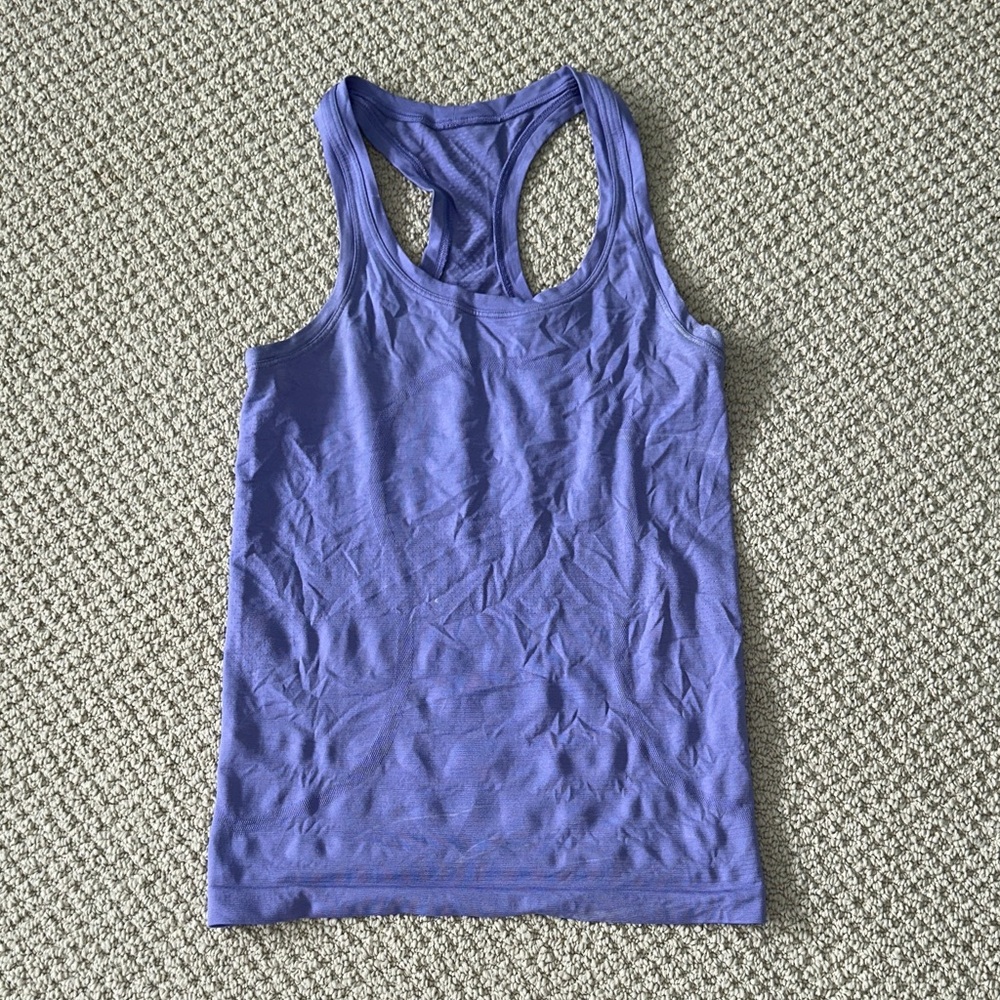 lululemon athletica Lavender Racerback Tank Top